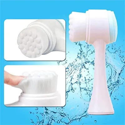  2 in 1 Silicone Facial Cleansing Brush